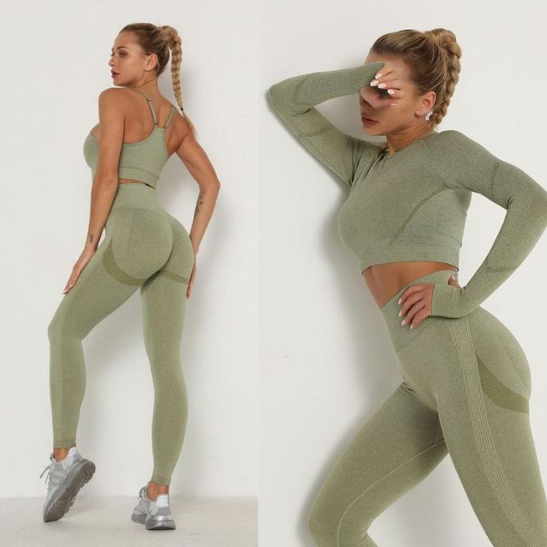 Nahtlose Push-Up Leggings
