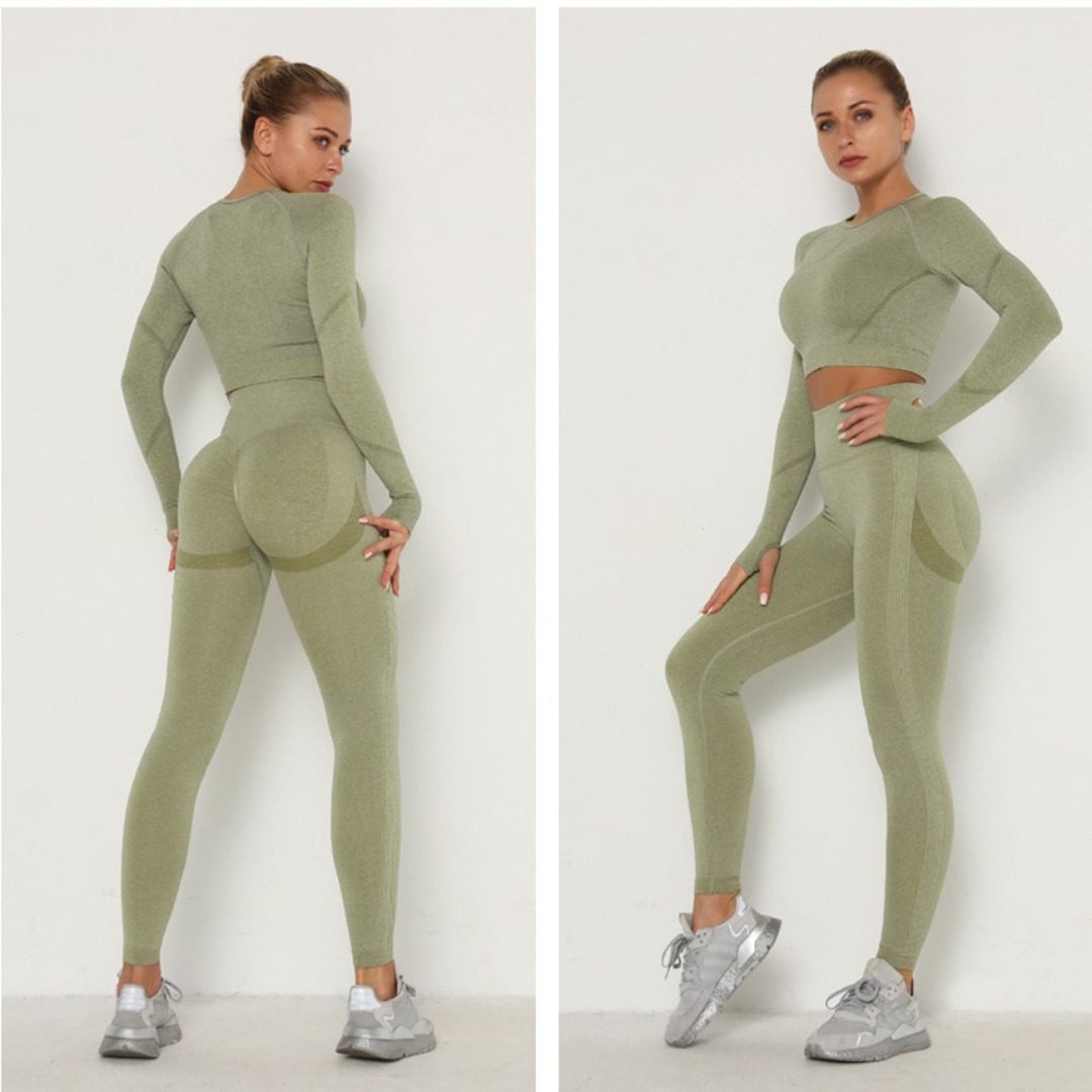 Nahtlose Push-Up Leggings