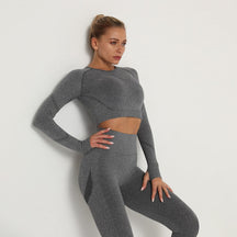 Langarm Sport Top (verschiedene Farben)