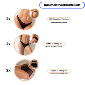 Feminvibe™ Perioden 3er Set