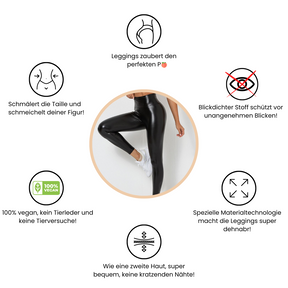 Kunstleder Leggings